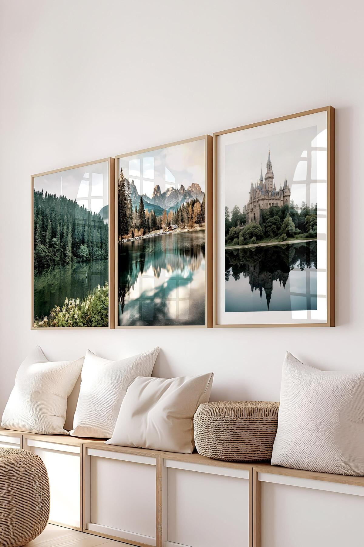 Set de pictură decorativă, Ç-300714, Sticla PVC, Multicolor