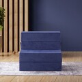 Fotoliu extensibil, Salida, 363SLD1138, Textil, Albastru