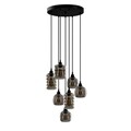 Candelabru, Opviq, Smoked - 081, E27, 60 W, metal/sticla