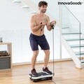 Platforma vibranta de antrenament cu accesorii si ghid de exercitii Vybeform InnovaGoods