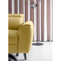 Coltar extensibil stanga 4 locuri ELTAP, LT-45SAV, Noble, 255x201x100 cm, lemn/poliester, galben