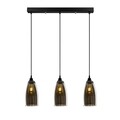 Candelabru, Opviq, Smoked - 043, E27, 60 W, metal/sticla