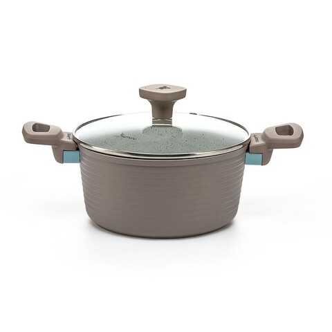 Cratita cu capac, Luigi Ferrero Norsk FR-1720M, Ø 20 cm/ 2.5 L, aluminiu