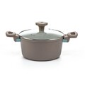 Cratita cu capac, Luigi Ferrero Norsk FR-1720M, Ø 20 cm/ 2.5 L, aluminiu