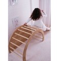 Triunghi de catarare Pikler, Bambini, Sincap, 33x33x33 cm, MDF , Maro