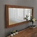Oglinda decorativa Z11050CV, Neostill, 50 x 110 cm, walnut