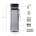 Sticla plastic Aveo, Aladdin, 600 ml, Concrete Grey