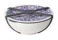 Bol cu capac pentru pranz, Villeroy & Boch, To Go Indigo Dish L, inchidere etans, 800 ml, portelan premium/silicon
