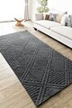 Covor, CLR-HİLDA-ANTRASİT-69, 160x250 cm, Poliester, Antracit
