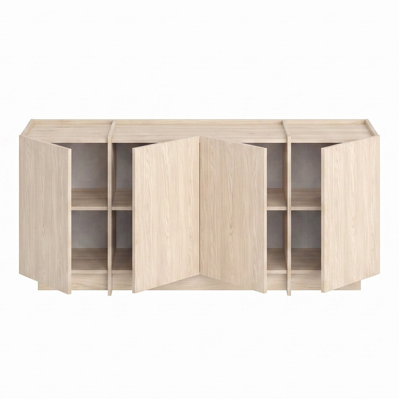 Consola, Nordure, Dorma, 180x80x45 cm, Stejar Compass — imaginea 8