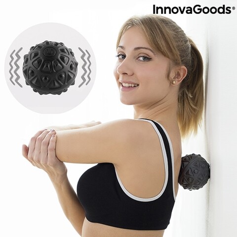 Minge de masaj cu vibratii noknot innovagoods, 8 cm