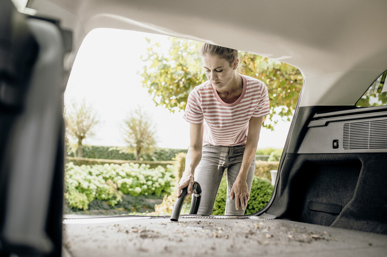 Aspirator umed-uscat WD 4 V-20/5/22, Karcher, galben — imaginea 3