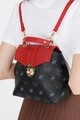 Rucsac Beverly Hills Polo Club, 622, piele ecologica, negru/mov
