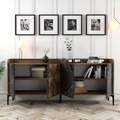 Consola, Hommy Craft, Venedik, 180x78x35 cm, Nuc / Negru