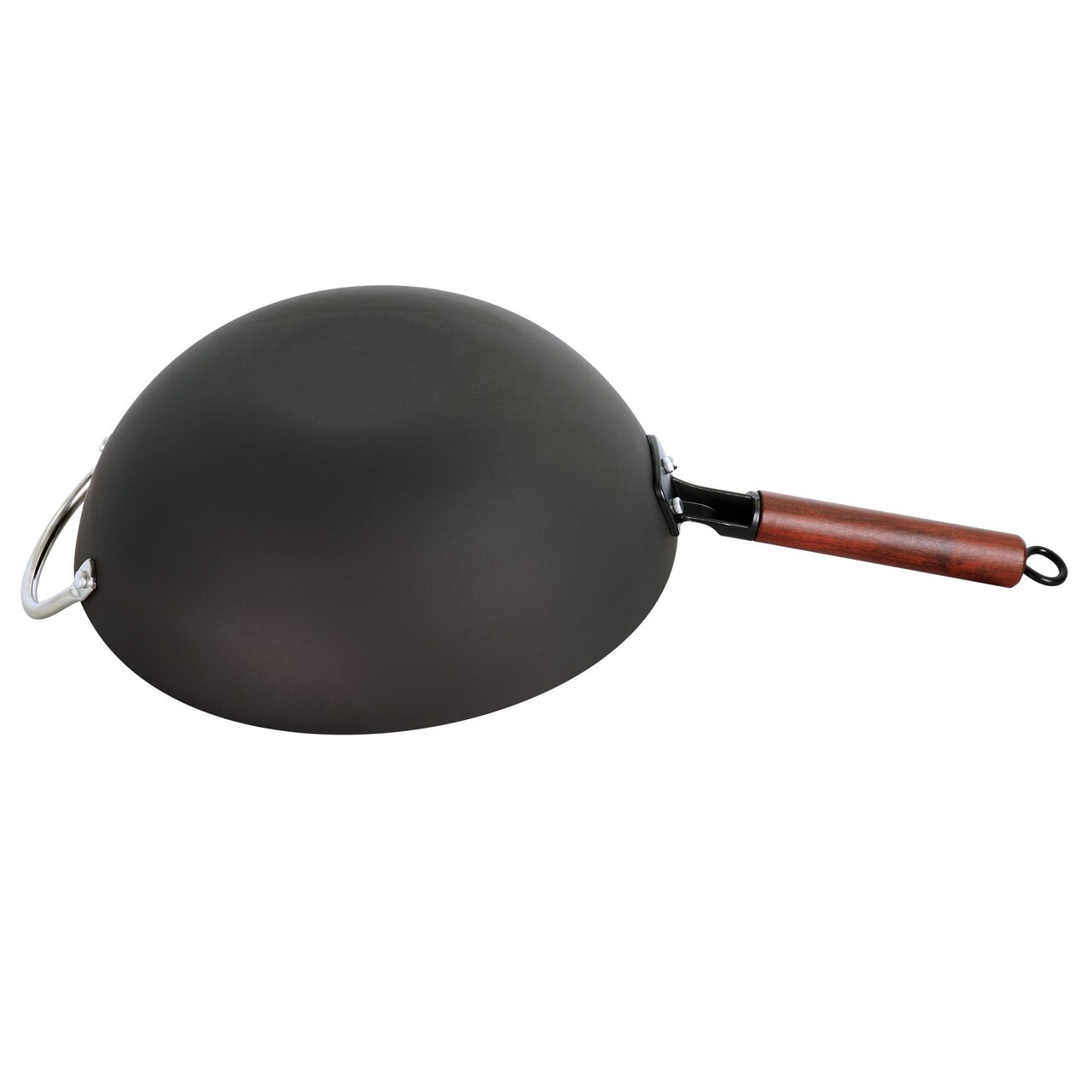 Tigaie wok, otel carbon, 32 cm - Zokura - imagine 4