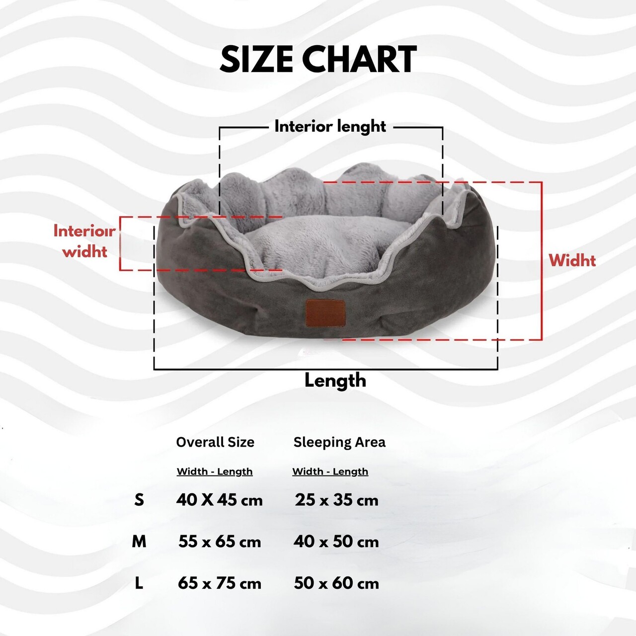 Pat pentru animale de companie, Paws &amp; Whiskers, Elsa Dog M, Material exterior: 100% poliester, Maro - view 6