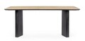Masa dining Stanwood, Bizzotto, 190 x 90 x 77 cm, MDF/furnir din lemn de frasin