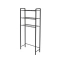 Raft pentru baie, Puqa Design, Otis, 165x69.3x7.7 cm, Metal, Negru