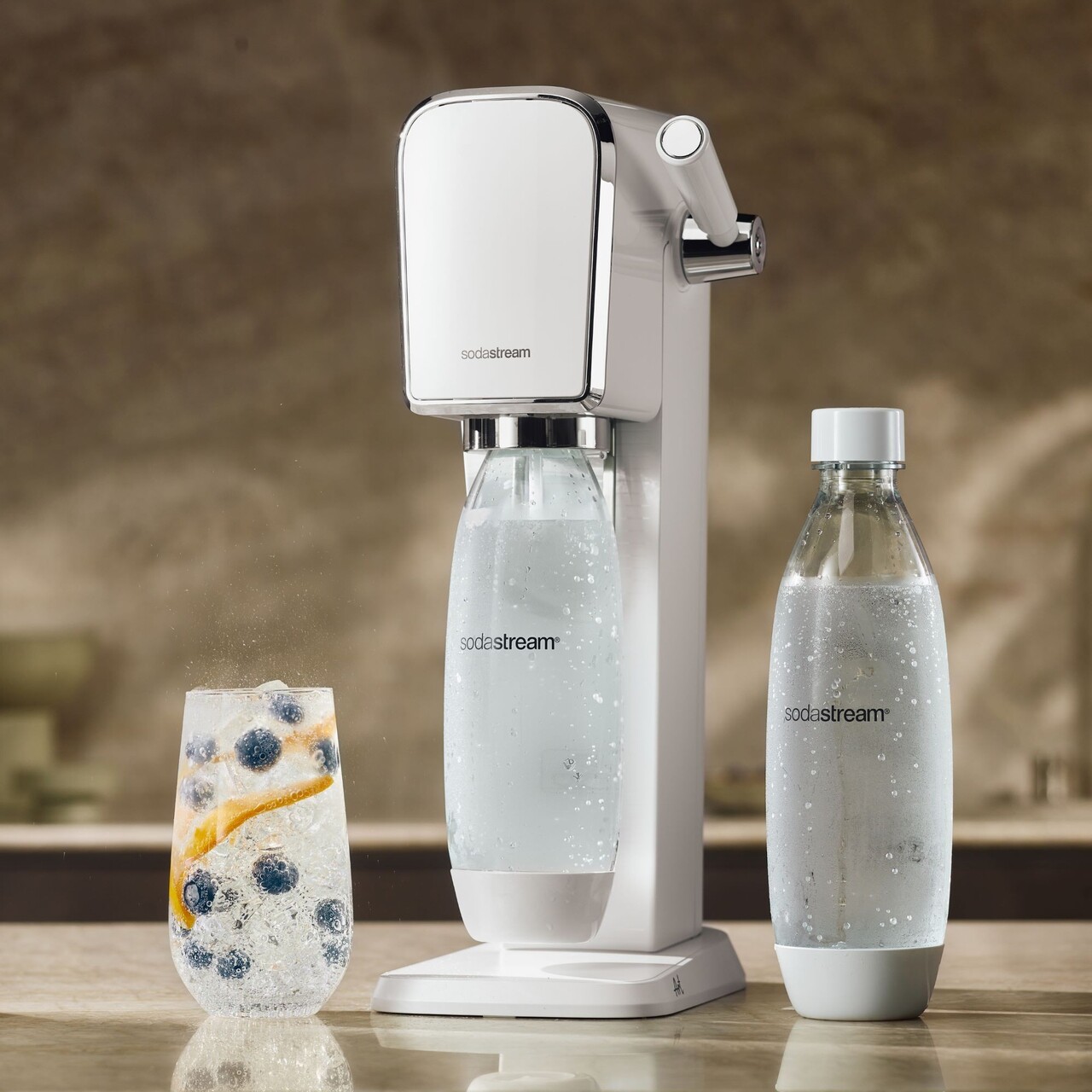 Aparat sifon Art, White - SodaStream - imagine 2