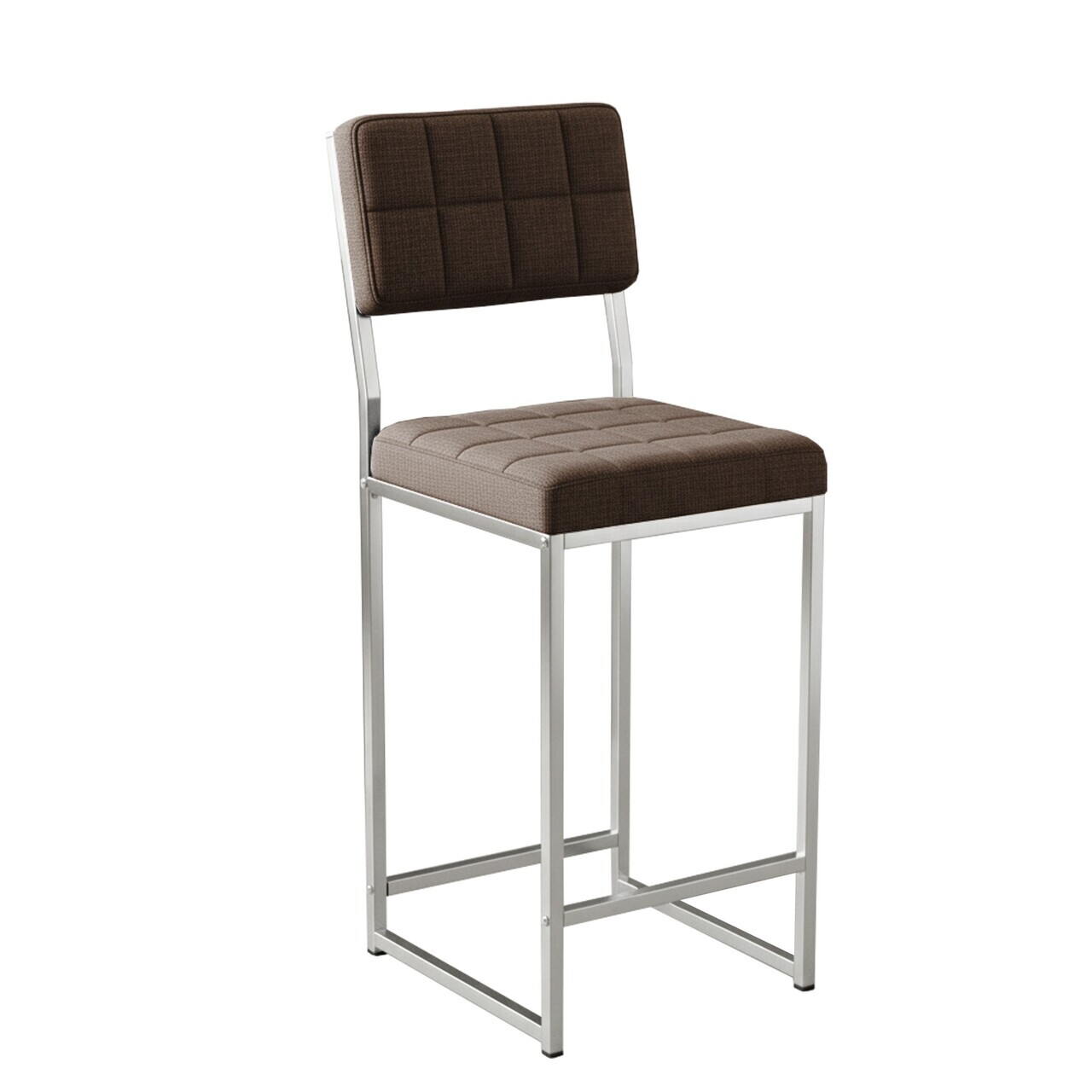 Scaun de bar, Hanah Home, Retro 66, 40x98x40 cm, Maro — imaginea 5
