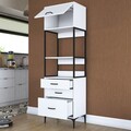 Dulap multifunctional, Rani, JE135, Alb