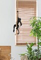 Lustra Monkey, Mauro Ferretti, Ø27 x 60 cm, 1 x E27, 20W, polirasina, negru