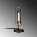 Lampa de masa, Tatum, 584TTM1701, Metal, Negru