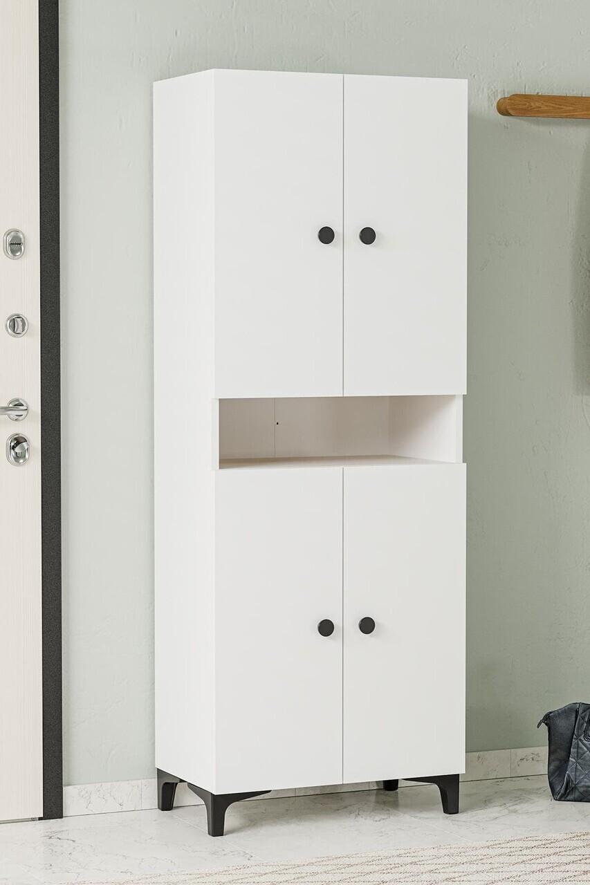 Pantofar, Hanah Home, Jerma, 63.5x172x35 cm, Alb