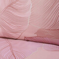 Lenjerie de pat dubla Gallo, Homla, 200x220 cm, microfibra, roz