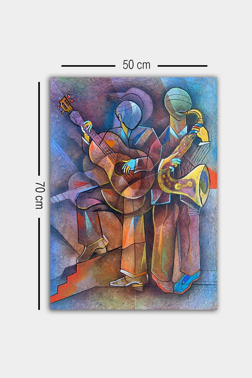 Tablou decorativ, 1541761268-5070, Canvas, Rama din lemn (grosime 3 cm), Multicolor — imaginea 3