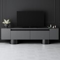 Comoda TV, Bexley, Bohem, Antracit / Negru