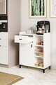 Dulap multifunctional, Hanah Home, Pidas, 80x102x40 cm, Alb
