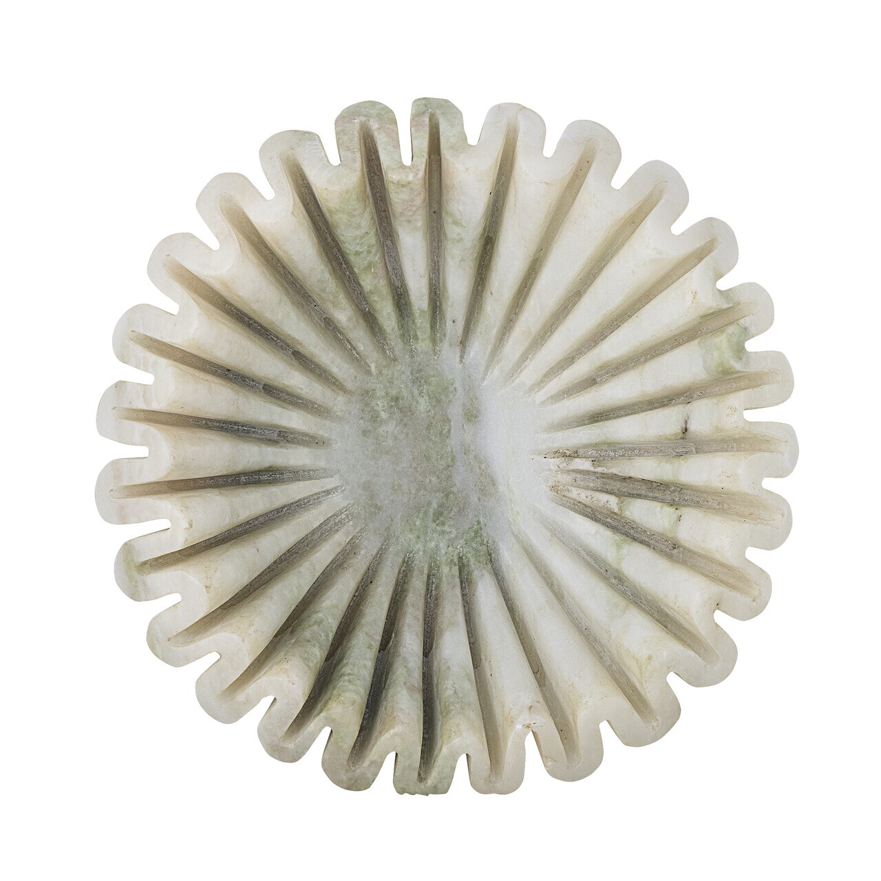 Bol decorativ, Bloomingville, Harmonia, 17.5x6 cm, 100 ml, marmura, verde - view 7