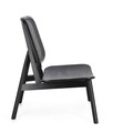 Scaun Yves, Bizzotto, 67 x 80 x 91.5 cm, lemn de tec/ratan, negru