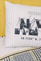 Lenjerie de pat pentru o persoana Young, Worldwide - Mustard, Cotton Box, Bumbac Ranforce