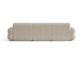 Coltar dreapta 4 locuri, Neo, Micadoni Home, 305x165x83 cm, tesatura Chenille Silencio, bej deschis