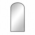 Oglinda Cheval, Hanah Home, Oval 100x180, 100x180x1.5 cm, Negru