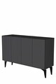 Consola, Hanah Home, Gumus 120, 120x79x32 cm, Antracit