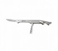 Desfacator multifunctional pentru sticle, Vanora, 2 x 10.9 cm, inox, argintiu