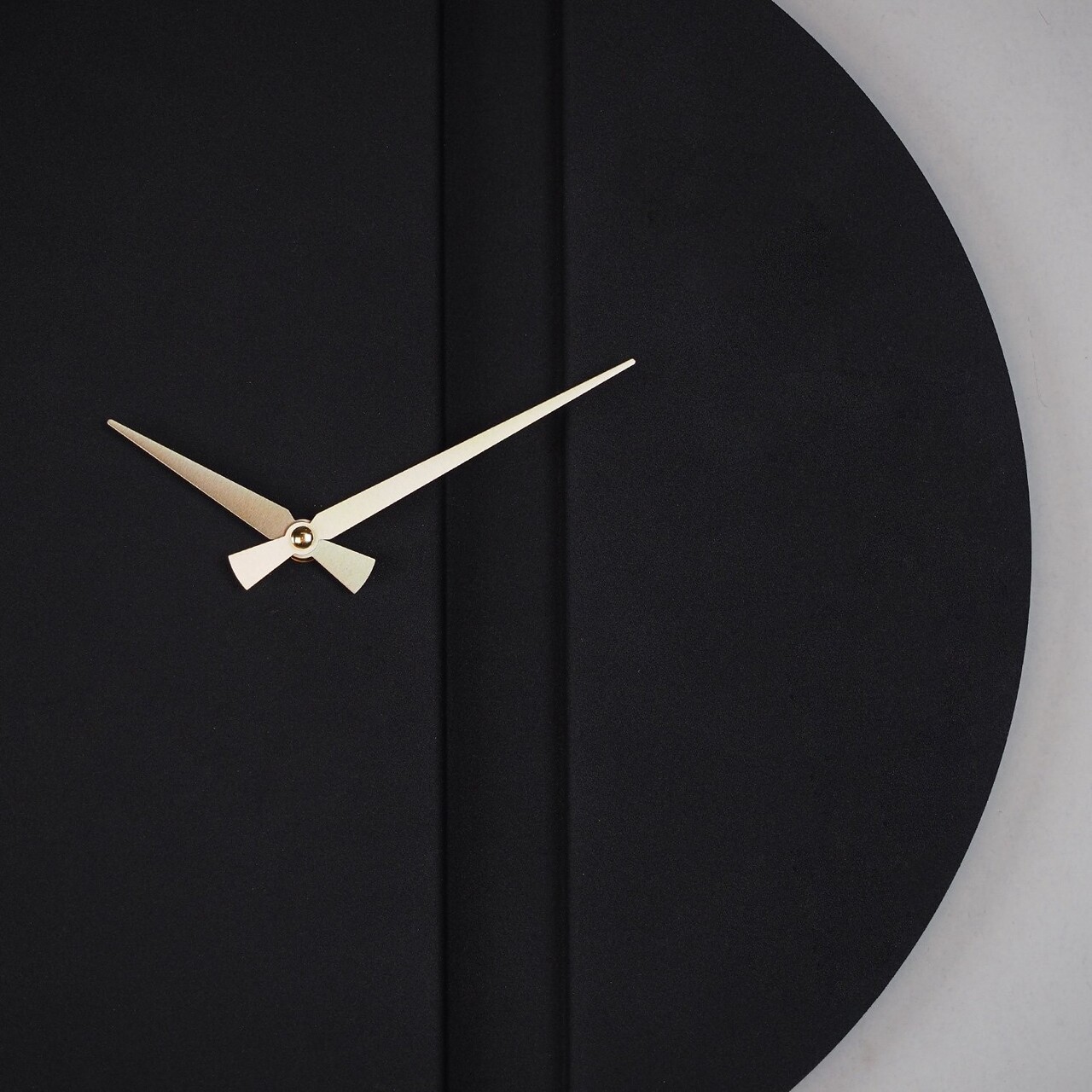 Ceas de perete, Block Metal Wall Clock, Dimensiune: 46 x 46 cm, Negru - view 6