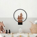 Aplica de perete, Shadow, 526SHD1154, Metal, Negru/Cupru