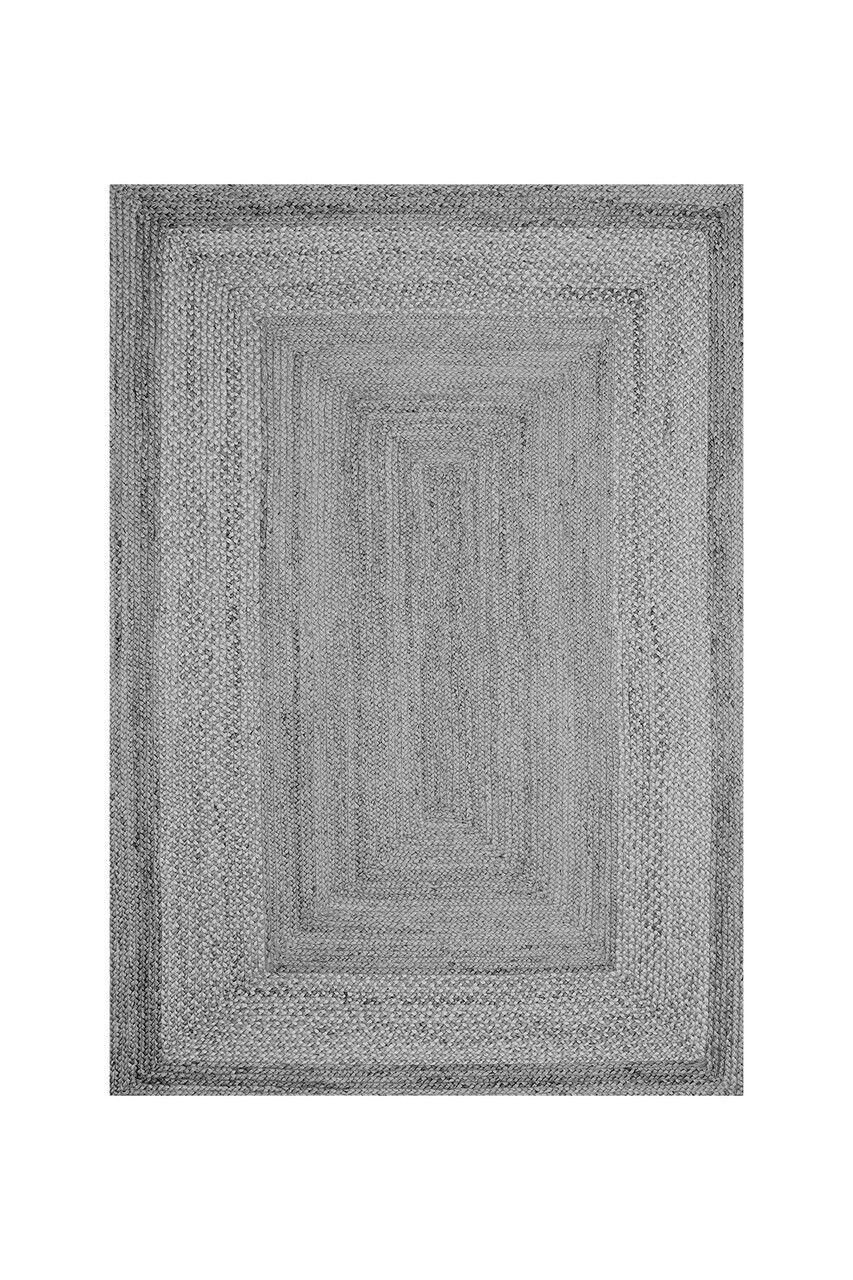 Covor, CLR-0000701-002, 80x140 cm, Poliester, Gri — imaginea 2