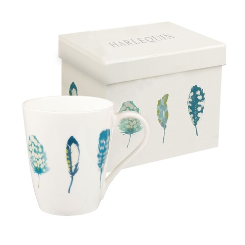 Cana in cutie cadou, limosa lagoon, churchill, portelan fine bone china, 390 ml