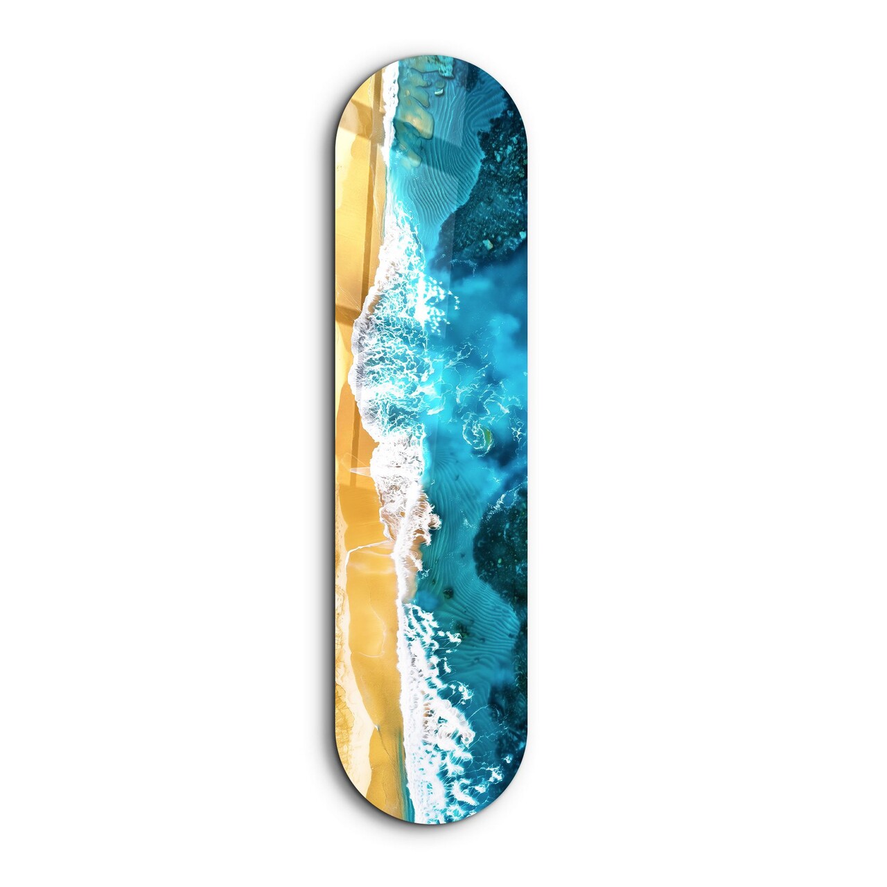 Tablou decorativ, Beach, Dimensiune: 20 x 80 cm, Multicolor - view 6