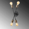 Aplica de perete, Tatum, 584TTM1974, Metal, Negru