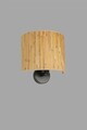 Aplica de perete, Opviq, 846STL4113, Stejar / Negru