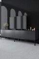 Comoda TV, Bexley, Lord, 180x47x30 cm, PAL, Antracit / Negru