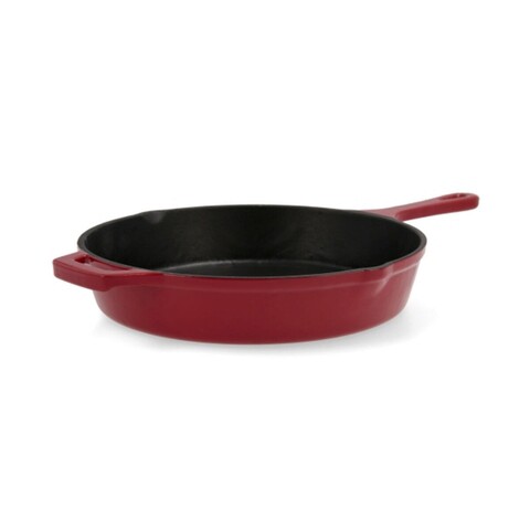 Tigaie antiaderenta, Bidasoa, Fierro, Ø 26 cm, fier turnat, rosu Bidasoa