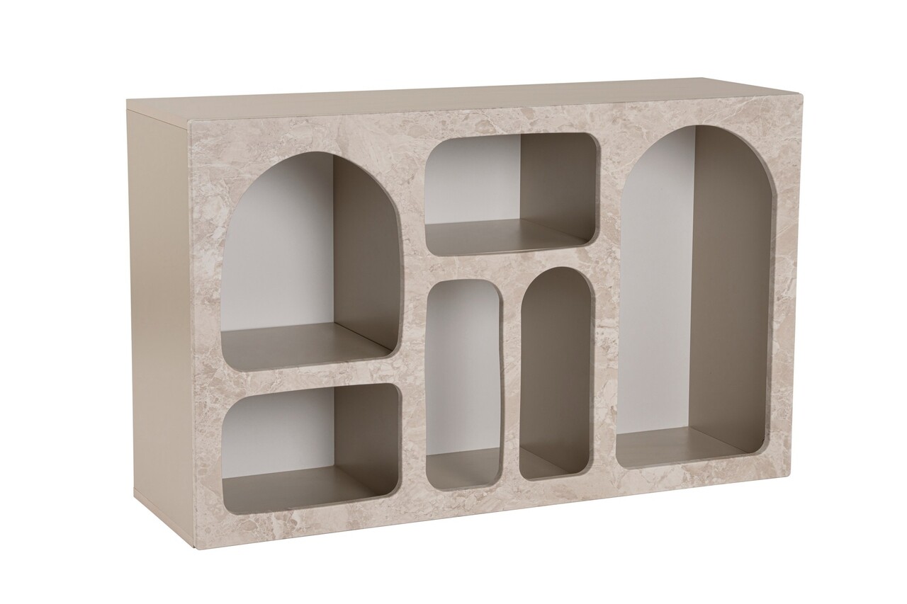 Consola, Nordure, Liva 120, 120x74x37 cm, Travertin Marmură / Gresie - imagine 6
