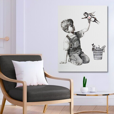 Tablou decorativ, KNV4491_5070 (50 x 70), Canvas, Canvas imprimat, Multicolor